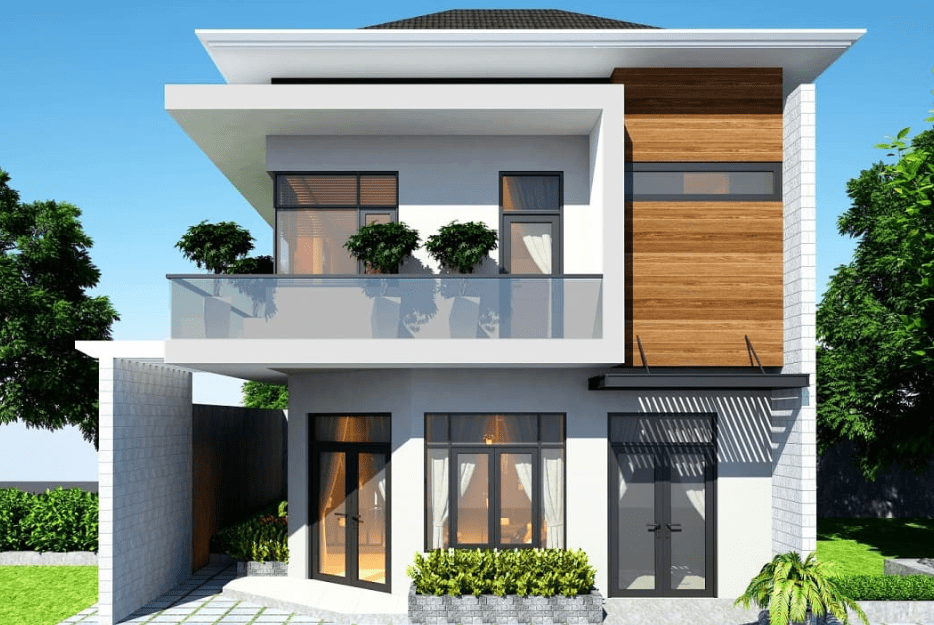 THIẾT KẾ NHÀ LÔ 50M2 TẠI ĐÀ NẴNG HOT NHẤT 2024 1 Thiết kế nhà lô 50m2 tại Đà Nẵng