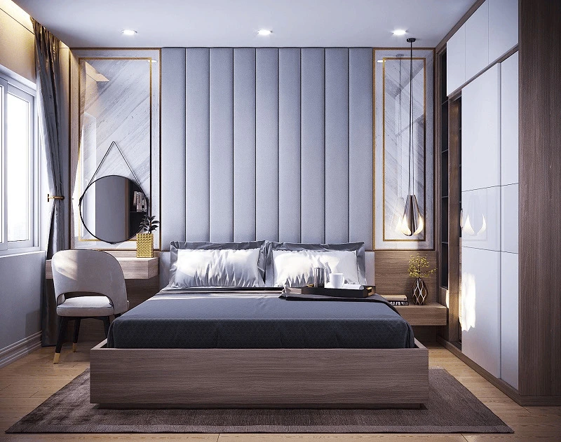 Thiết kế nội thất phòng ngủ chung cư tại Đà Nẵng hot nhất 2024 3 Thiết kế nội thất phòng ngủ chung cư tại Đà Nẵng