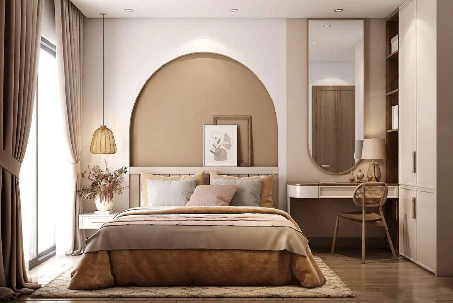 Thiết kế nội thất phòng ngủ chung cư tại Đà Nẵng hot nhất 2024 1 Thiết kế nội thất phòng ngủ chung cư tại Đà Nẵng