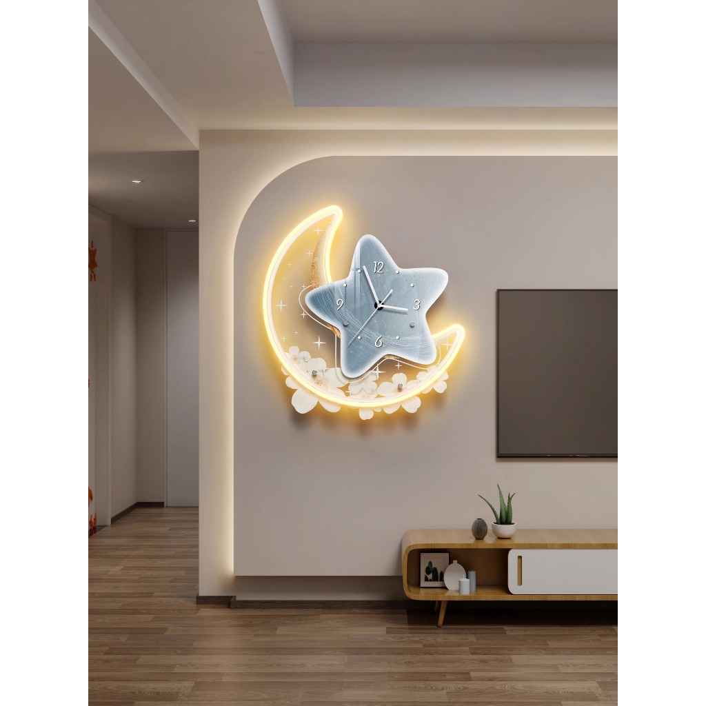 Tranh đèn led đồng hồ ngôi sao lấp lánh tại Đà Nẵng 