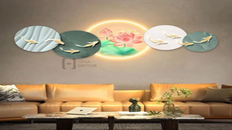 Tranh đèn LED đồng hồ ngôi sao lấp lánh tại Đà Nẵng