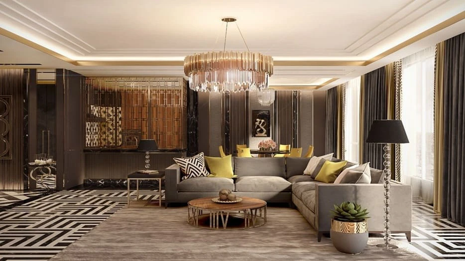 Thi công nội thất tại Đà Nẵng phong cách Art Deco
