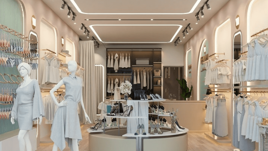 ĐỊA CHỈ THI CÔNG TRỌN GÓI SHOP QUẦN ÁO TẠI ĐÀ NẴNG 4 Thi công trọn gói shop quần áo tại Đà Nẵng