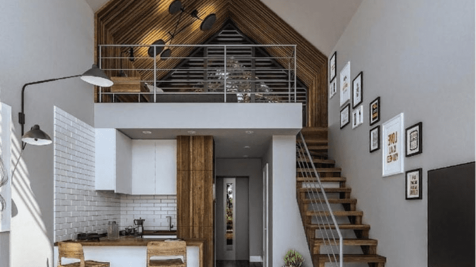 Thiết kế nhà cấp 4 gác lửng giá rẻ tại Huế