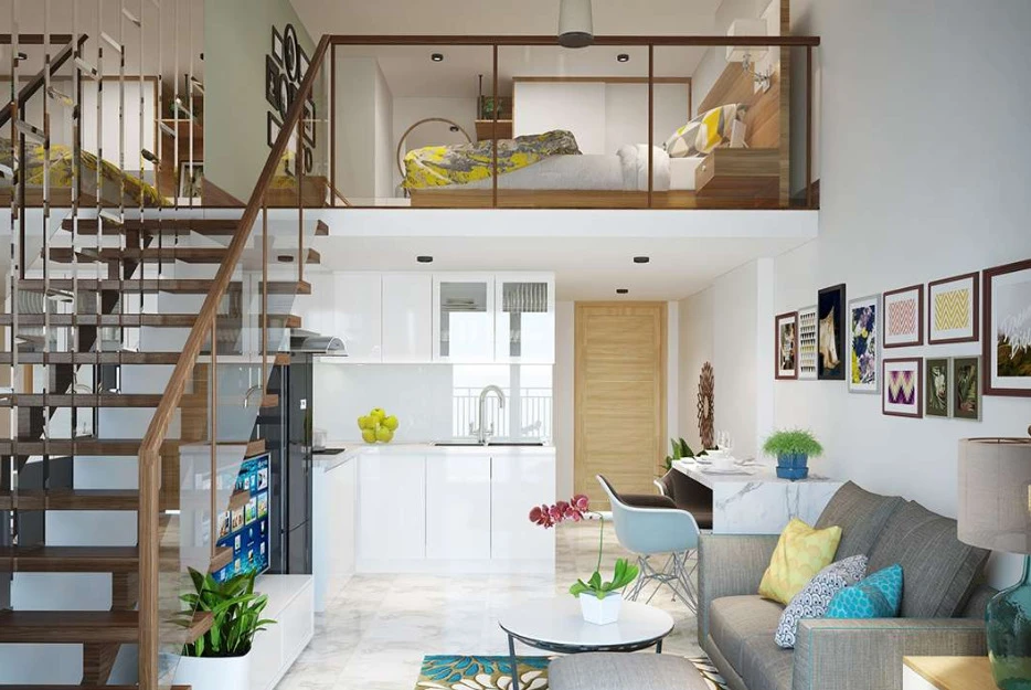Thiết kế nhà cấp 4 gác lửng giá rẻ tại Sơn Trà