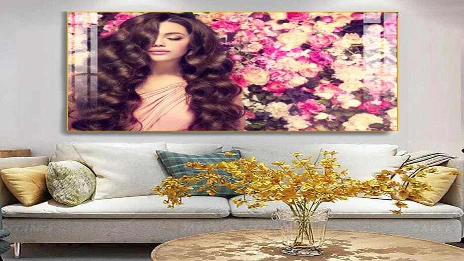 Tranh canvas salon tóc tại Đà Nẵng 3 Tranh canvas cho salon tóc quận Liên Chiểu