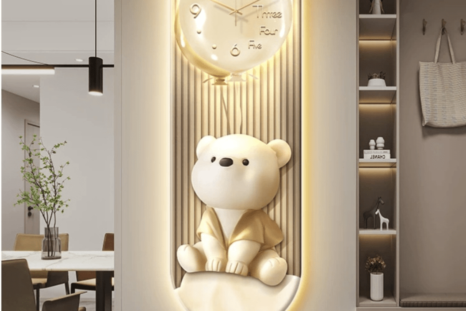 BẬT MÍ MẪU TRANH ĐÈN LED 3D GẤU TRẮNG ĐÁNG YÊU TẠI ĐÀ NẴNG 1 Tranh đèn LED 3D gấu trắng đáng yêu tại Đà Nẵng