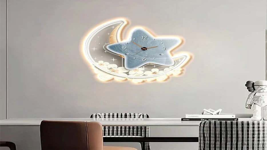 Tranh đèn LED đồng hồ ngôi sao lấp lánh tại Đà Nẵng 