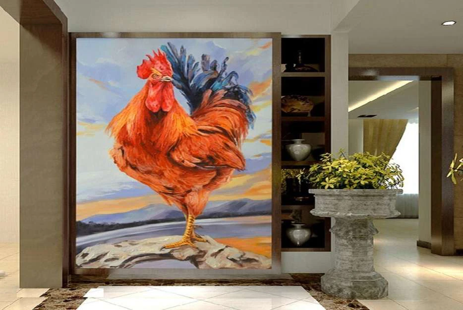 Mẫu tranh gà trống phong thủy tại Đà Nẵng 5 Vật liệu và công nghệ thi công tiên tiến – Nền tảng của chất lượng bền vững