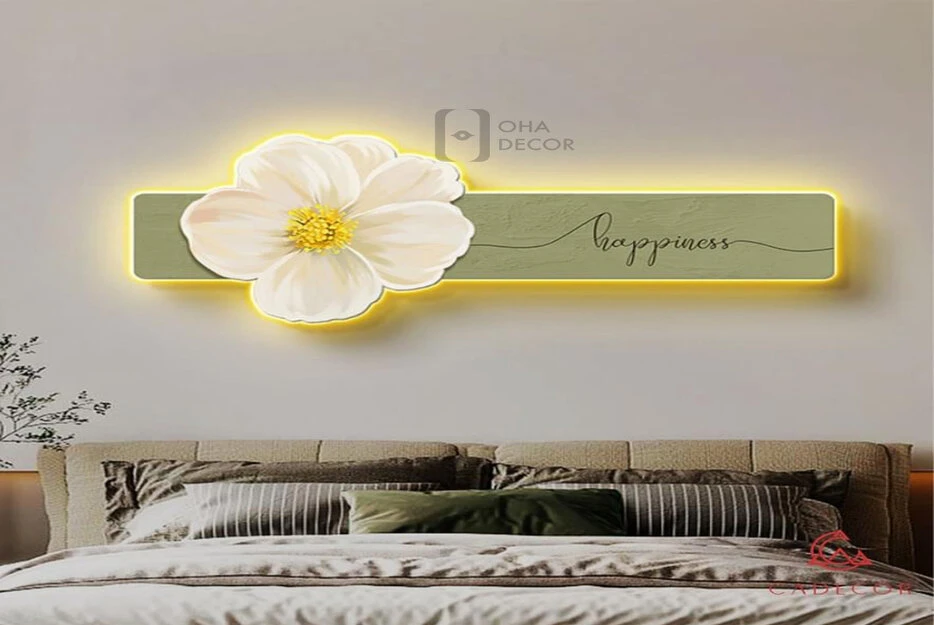 MẪU TRANH TRÁNG GƯƠNG ĐÈN LED PHÒNG NGỦ BÉ GÁI ĐÀ NẴNG 3 Tranh tráng gương 3d led cho phòng ngủ bé gái tại quận Sơn Trà