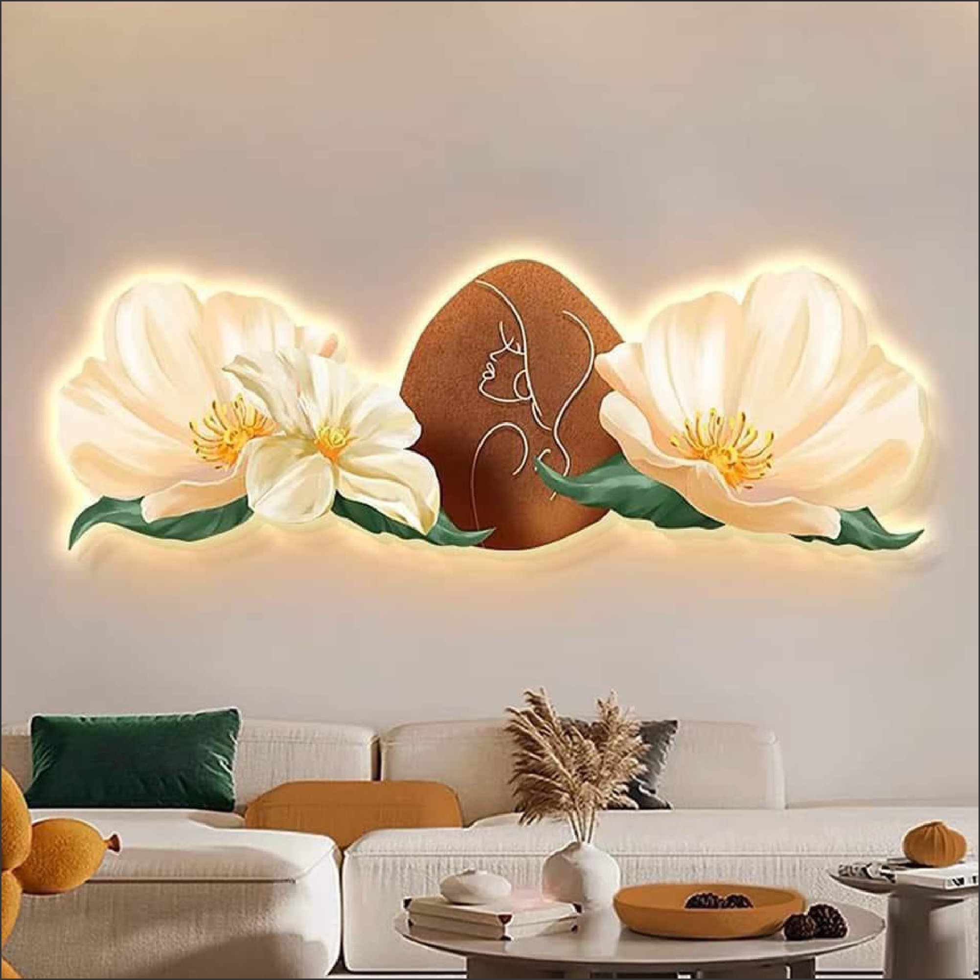 Tranh đèn led đồng hồ ngôi sao lấp lánh tại Đà Nẵng 