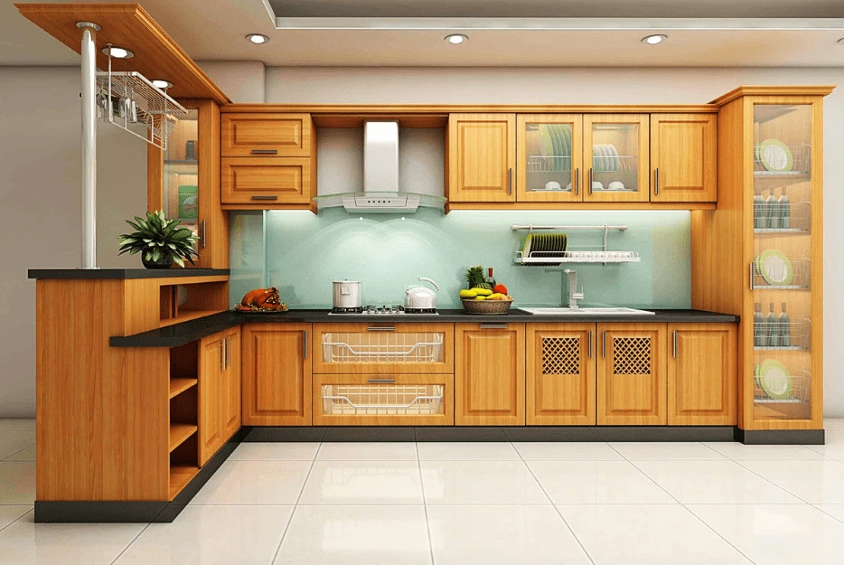 Mẫu tủ bếp đẹp hiện đại Đà Nẵng