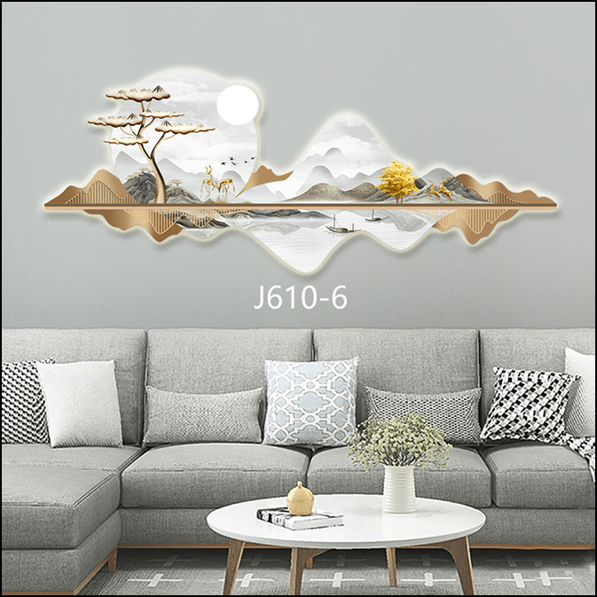 Tranh 3D LED Cắt Phong Cảnh Thiên Nhiên