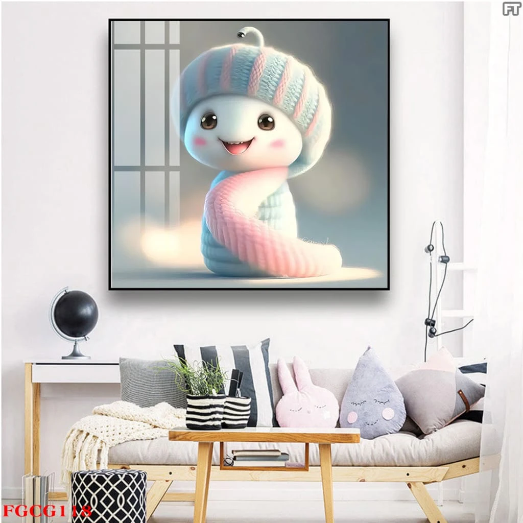 Tranh Tráng Gương 12 Con Giáp Xu Hướng Trung Hoa Độc Đáo Phòng Khách/ Phòng Ngủ/ Quà Tặng
