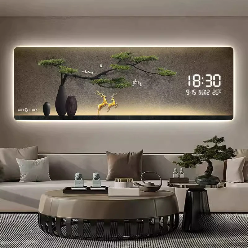 Tranh tráng gương theo yêu cầu Tiền Giang 3 dong ho tranh tuong 120 40 cc52 02