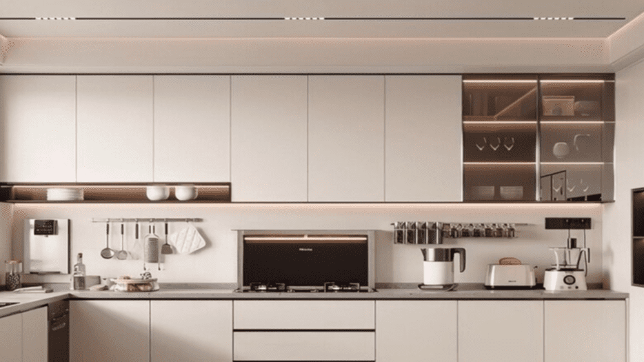 Mẫu tủ bếp melamine tại quận Sơn Trà Đà Nẵng Theo Kích Thước và Chức Năng