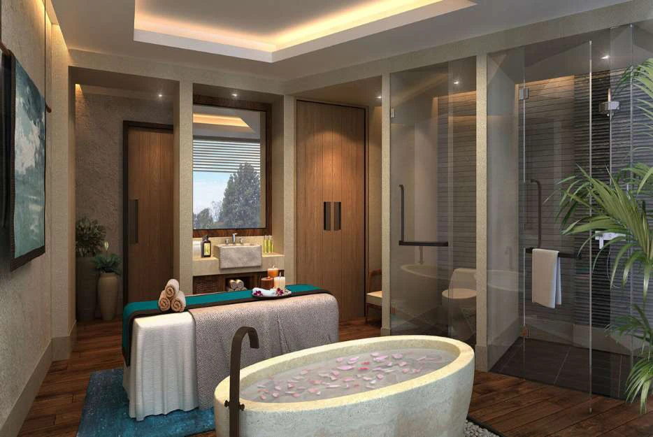 Thiết kế spa gội đầu dưỡng sinh mini Đà Nẵng