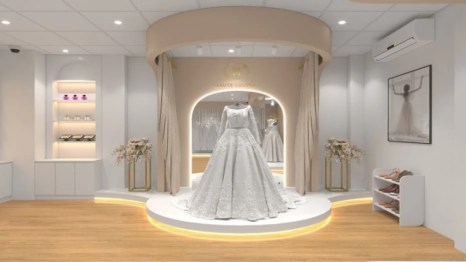 Xu hướng thiết kế thi công studio áo cưới Đà Nẵng