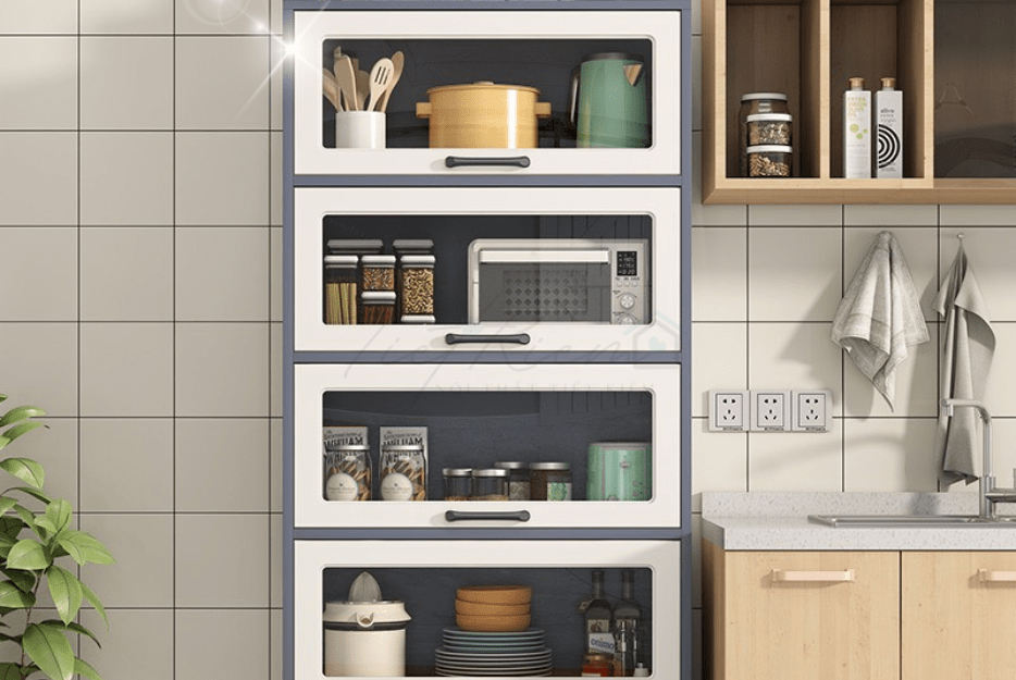 TOP 8 MẪU TỦ BẾP ĐỨNG TẠI QUẬN SƠN TRÀ ĐÀ NẴNG 4 Tủ bếp đứng gỗ công nghiệp hiện đại Đà Nẵng