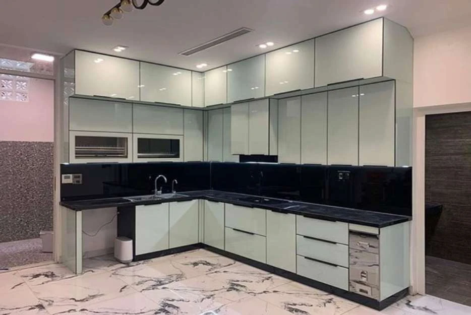 tủ bếp nhôm omega tại quận Thanh Khê Đà Nẵng