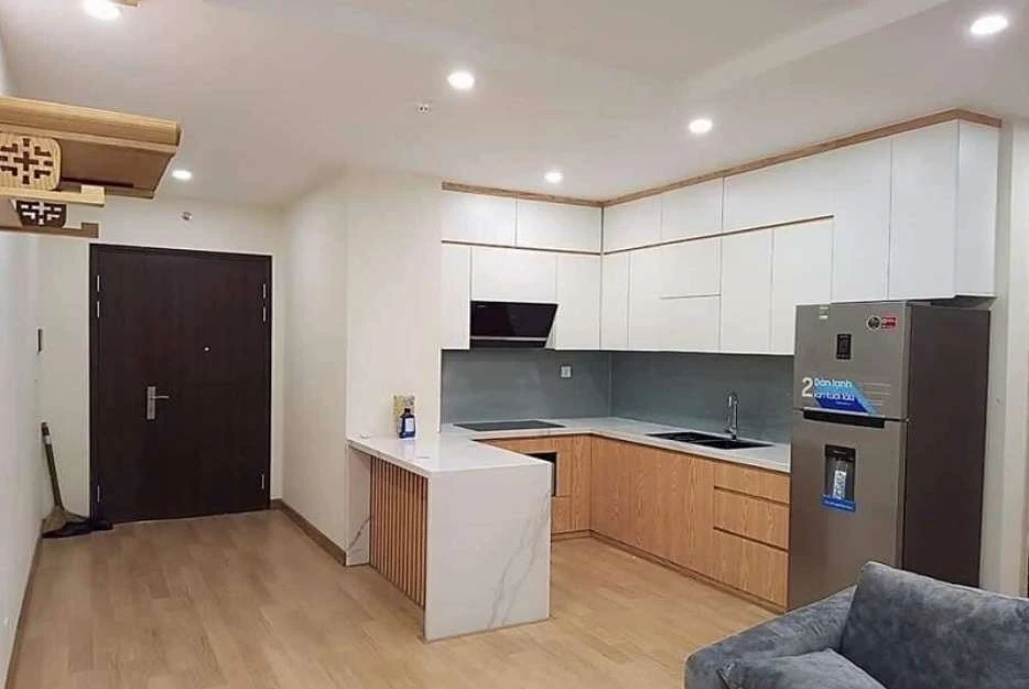 Tủ bếp nhựa giả gỗ tại quận Sơn Trà Đà Nẵng
