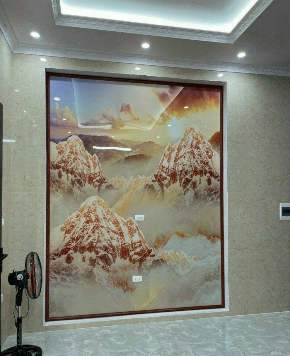 Làm tranh tráng gương Khánh Hòa