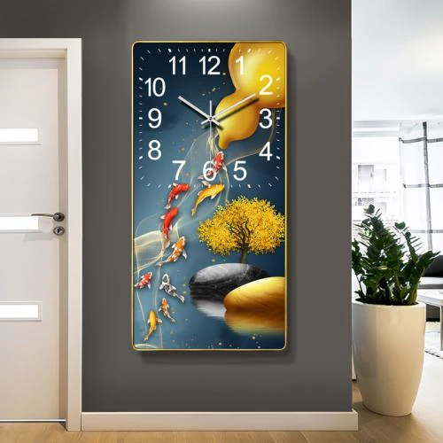 Tranh đồng hồ tráng gương Bình Định
