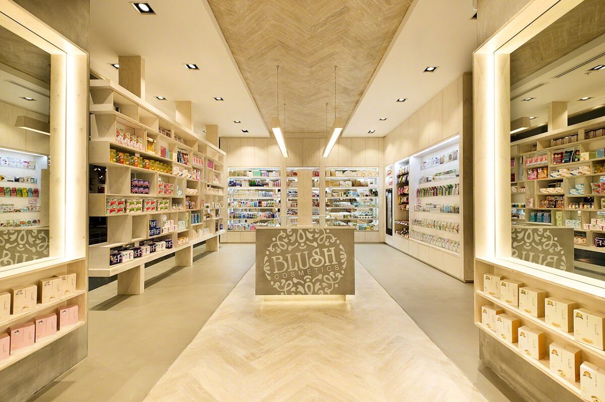 Những Yếu Tố Tạo Nên Một Thi Công Shop Mỹ Phẩm Hội An Đơn Giản Nhưng Hiện Đại