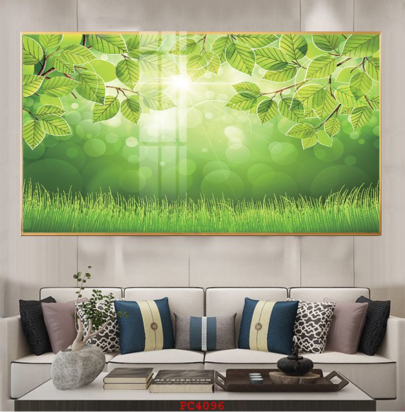 Tranh tráng gương phong cảnh