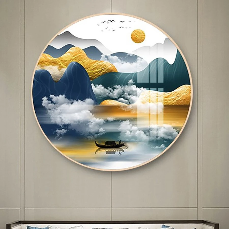 In tranh tráng gương sơn thủy hữu tình Bình Dương