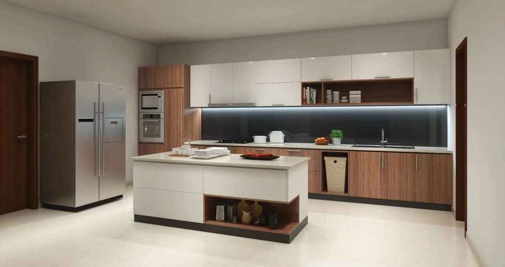 Thi công tủ bếp giá rẻ Đà Nẵng 2 Thi công nội thất căn hộ Đà Nẵng