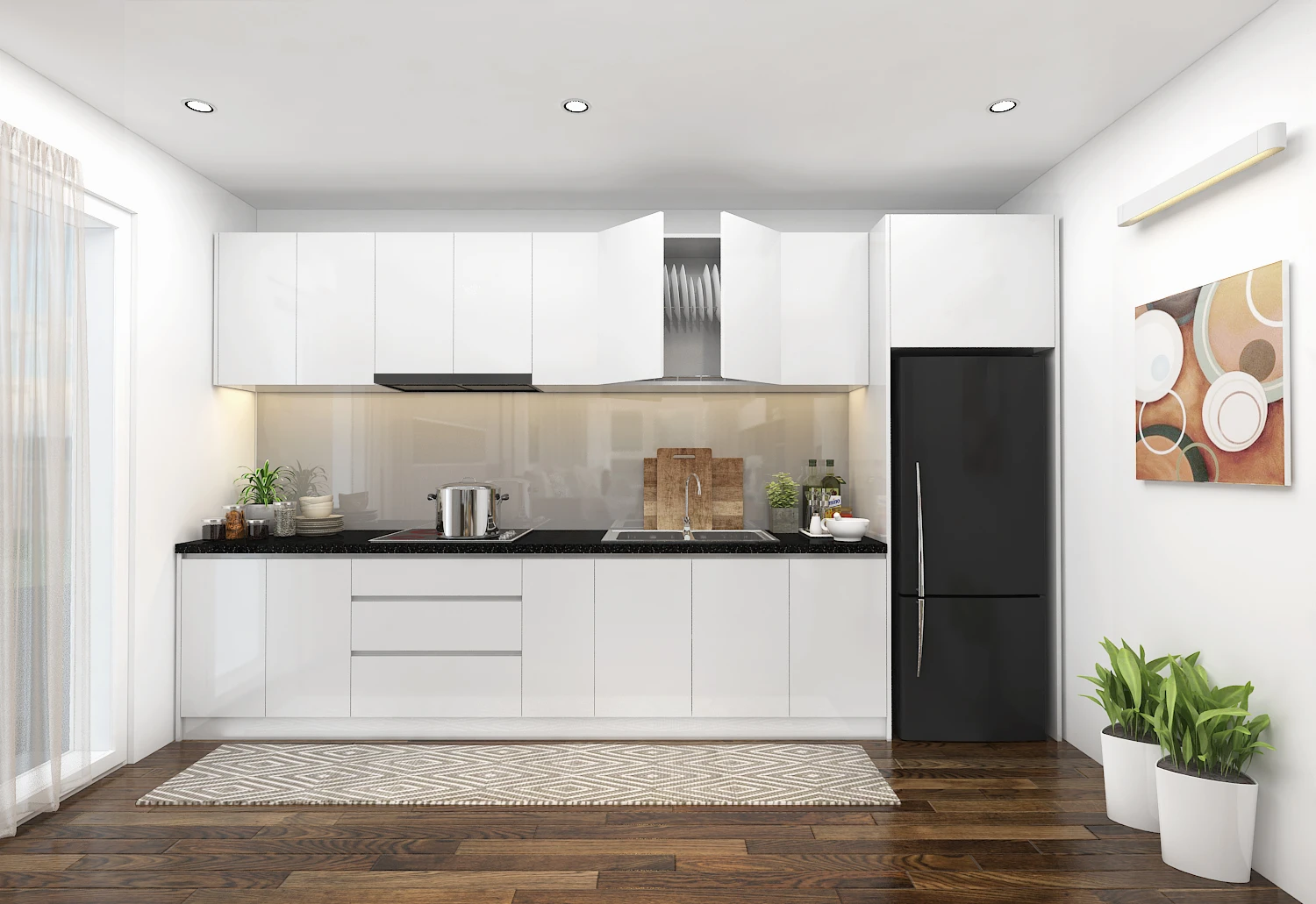 Thi công tủ bếp giá rẻ Đà Nẵng 5 Thi công tủ bếp giá rẻ Đà Nẵng