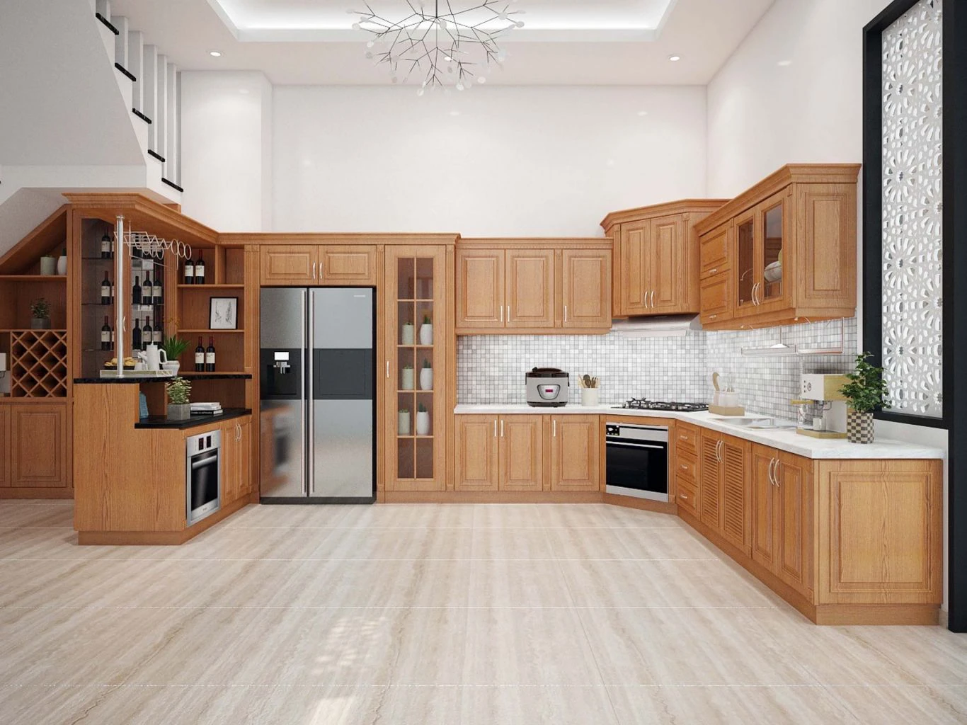 Thi công tủ bếp giá rẻ Đà Nẵng 8 Thi công tủ bếp giá rẻ Đà Nẵng