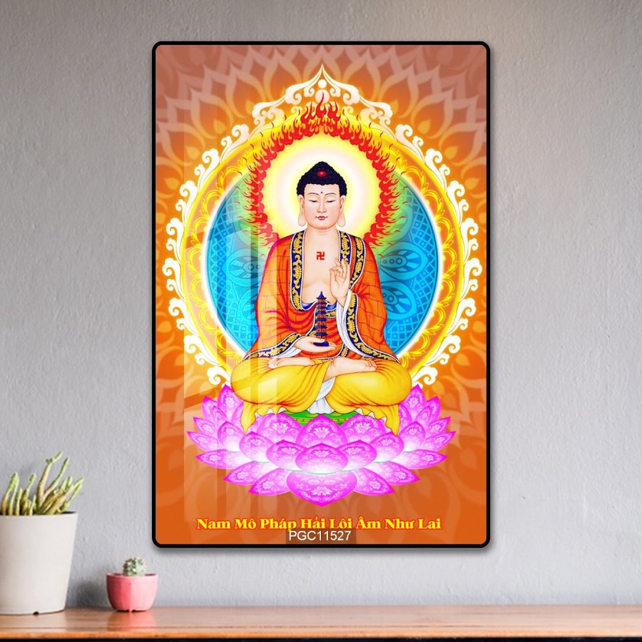 Tranh phật tráng gương Đồng Nai