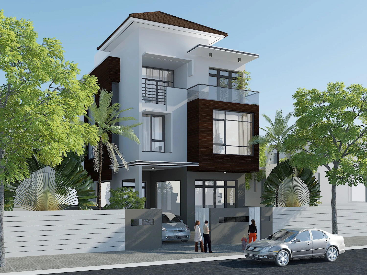 Thi công nhà phố đẹp Đà Nẵng