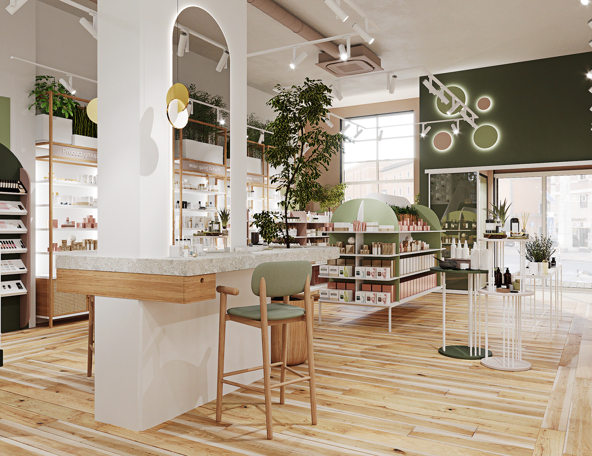 Thi công shop giá rẻ Đà Nẵng