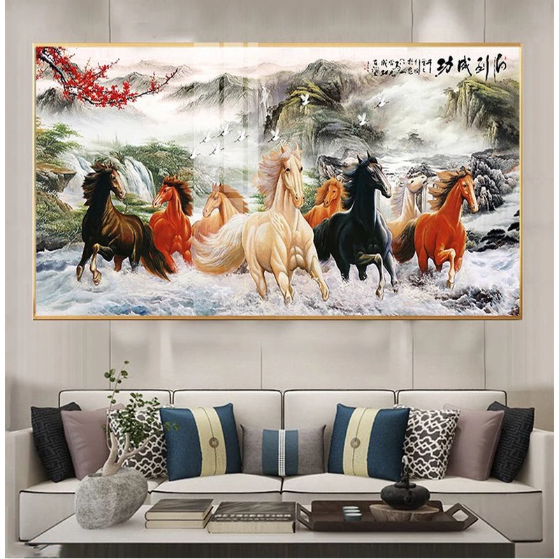 Top 20+ Tranh An Giang Mã Đáo Thành Công tặng bố đẹp và ý nghĩa 11 Tranh An Giang Mã Đáo Thành Công tặng bố