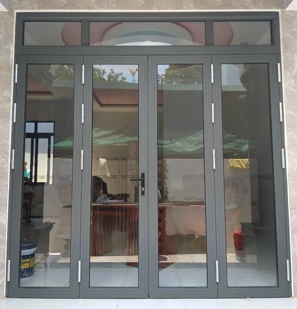Cửa nhôm bốn cánh đẹp Đà Nẵng