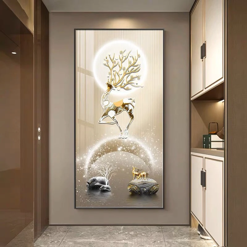 Top 10+ mẫu Tranh Ninh Bình phong cảnh rừng cây thiên nhiên và nai tại Oha Decor 11 Tranh Ninh Bình phong cảnh rừng cây thiên nhiên và nai