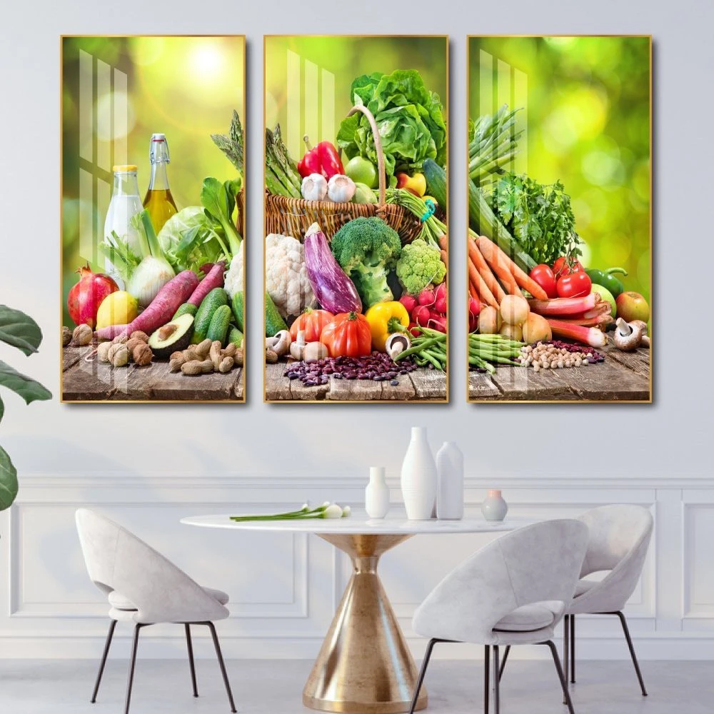 Tranh tráng gương Ninh Thuận trái cây