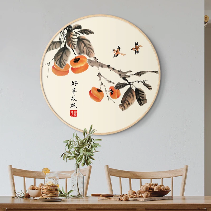 Tranh tráng gương Ninh Thuận trái cây