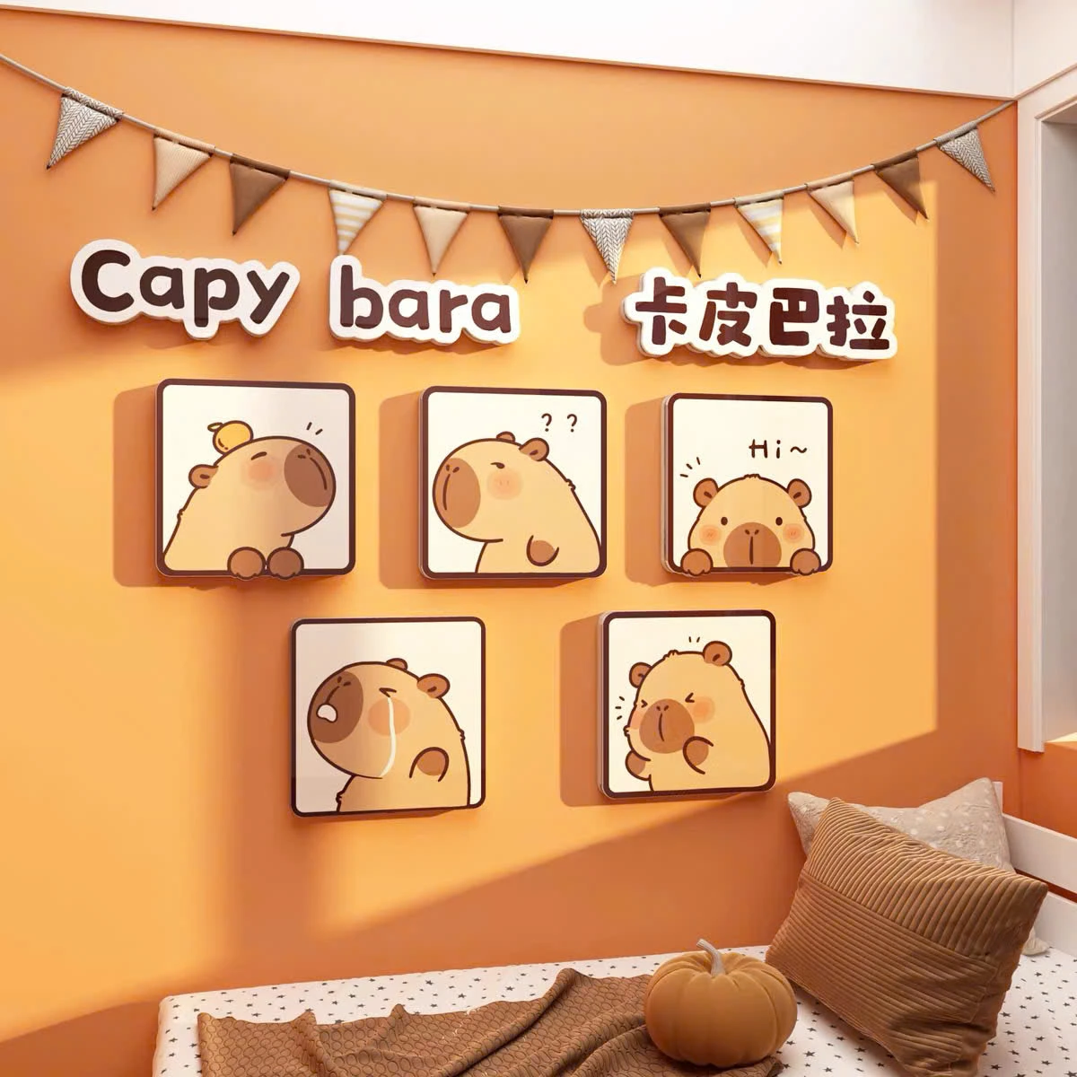 Gợi ý 10+ Tranh Đà Nẵng Capybara Dễ Thương Phòng Ngủ 1 Tranh Đà Nẵng capybara dễ thương phòng ngủ