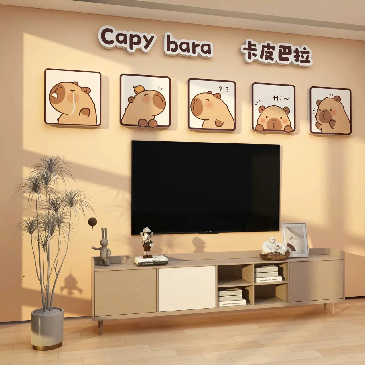 Gợi ý 10+ Tranh Đà Nẵng Capybara Dễ Thương Phòng Ngủ 6 Tranh Đà Nẵng capybara dễ thương phòng ngủ