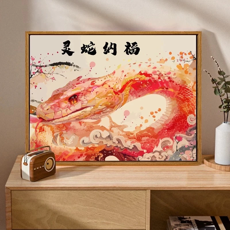 Tranh canvas Đà Nẵng Ất Tỵ phong thủy treo tết