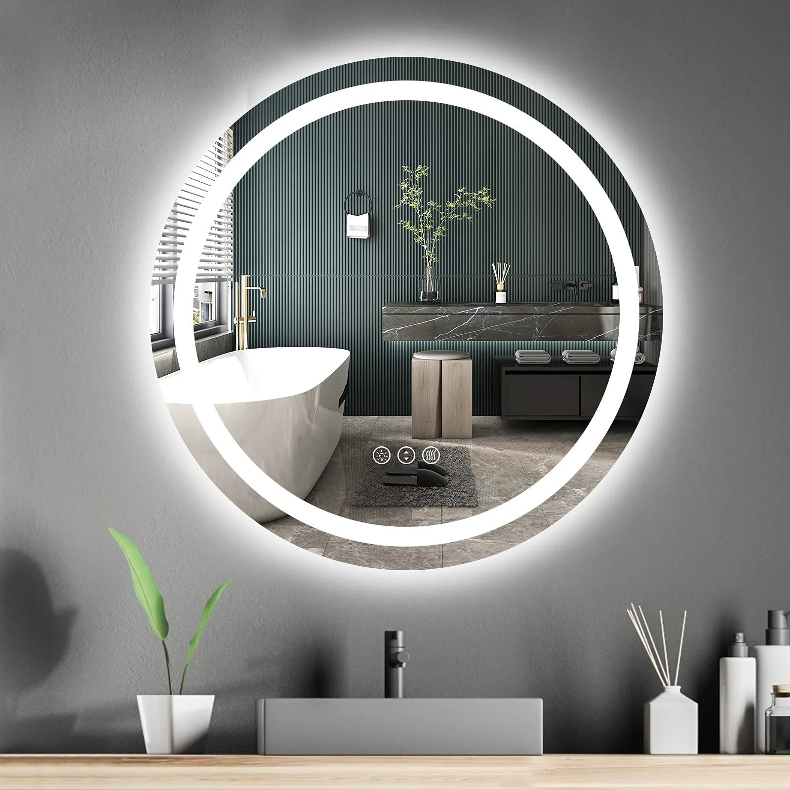 Gương cảm ứng nhà tắm Hà Nội