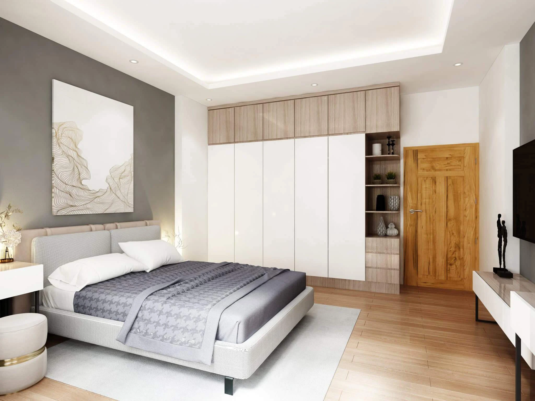 Nội thất phòng ngủ khách sạn 3 sao Quảng Ngãi