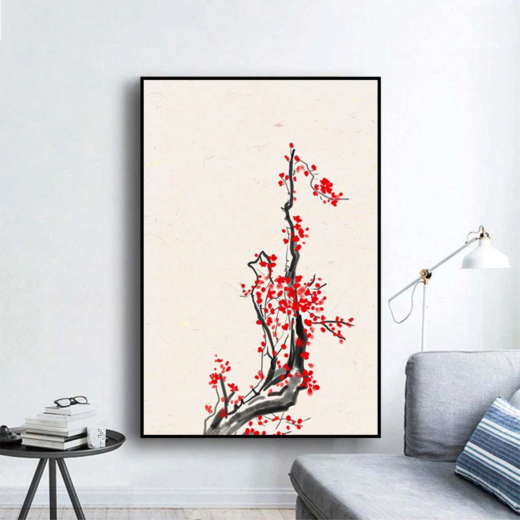 Tranh tết tráng gương hoa đào làm quà tặng Bình Dương 6 Tranh Tết tráng gương hoa đào làm quà tặng Bình Dương