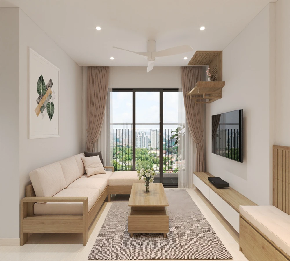 Thi công nội thất phòng khách Sài Gòn
