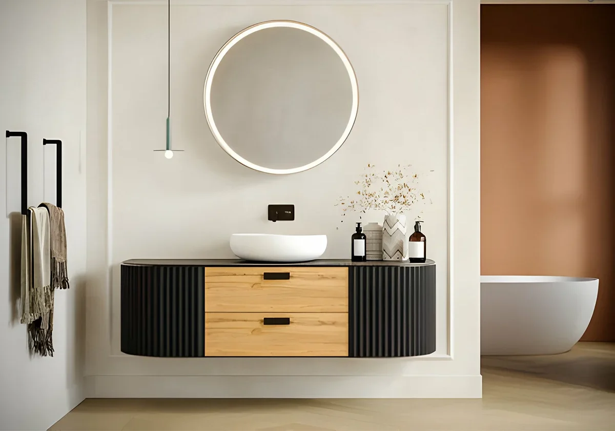gia công gương nhà tắm, gương Lavabo theo yêu cầu Đà Nẵng