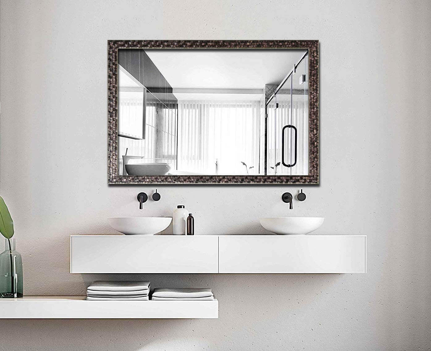 gia công gương nhà tắm, gương Lavabo theo yêu cầu Đà Nẵng